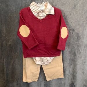 First Impressions 3pc baby outfit 6-9mos